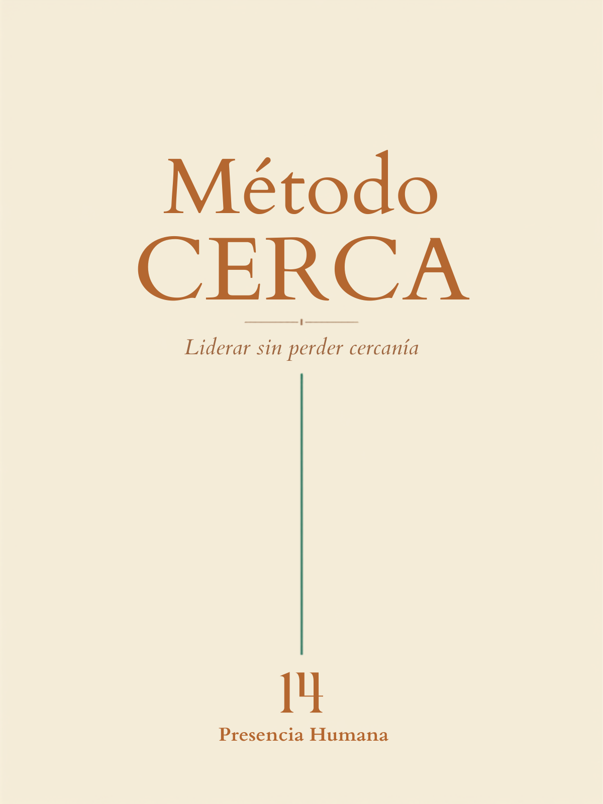 Portada del kit Método CERCA — Liderar sin perder cercanía